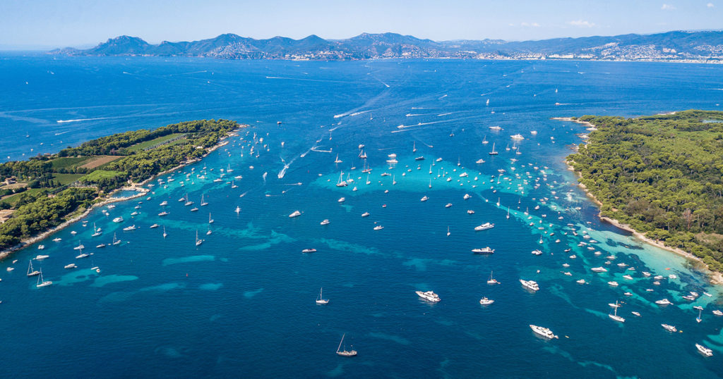 Les points de vue panoramiques à Nice et ses alentours : Les îles de Lérins