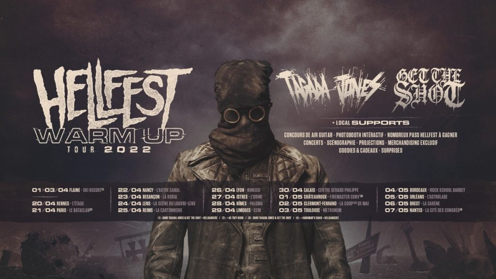 Festival 2022 en France : le HellFest & sa tournée Warm-Up Tour
